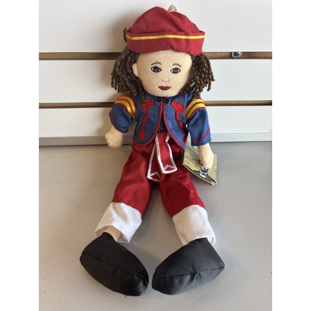 Abraham Lincoln Library &museum Plush Joseph Doll 17” NWT